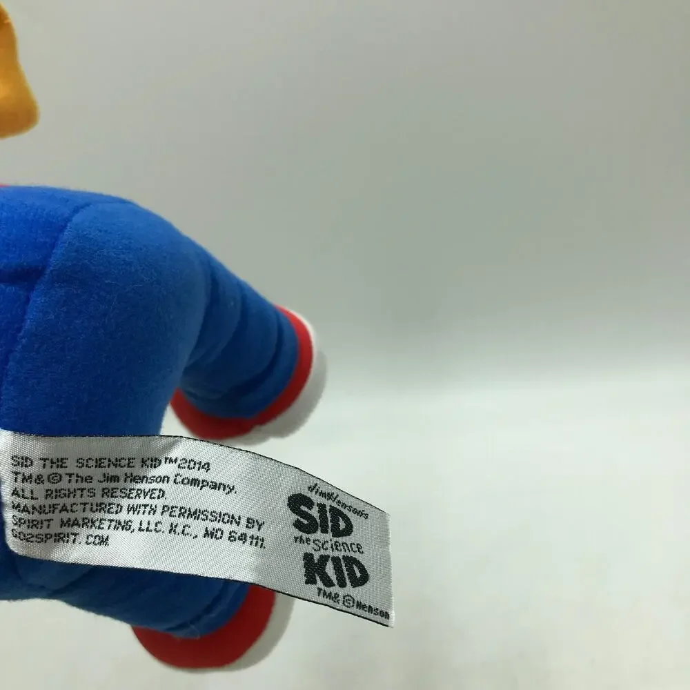 Sid The Science Kid Plush Doll Jim Henson Stuffed Animal Toy Purple 2014 10
